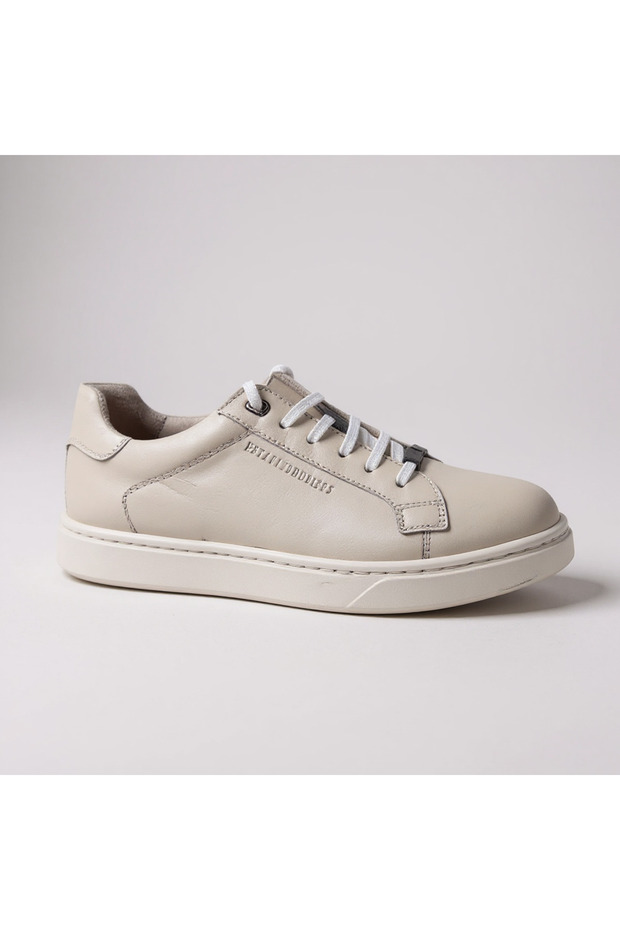 Men's Leather Casual Shoes C11701 - Cream - 42