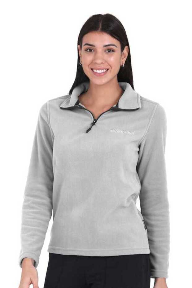 Women's Fleece Sweater - Maksim 22 Grey