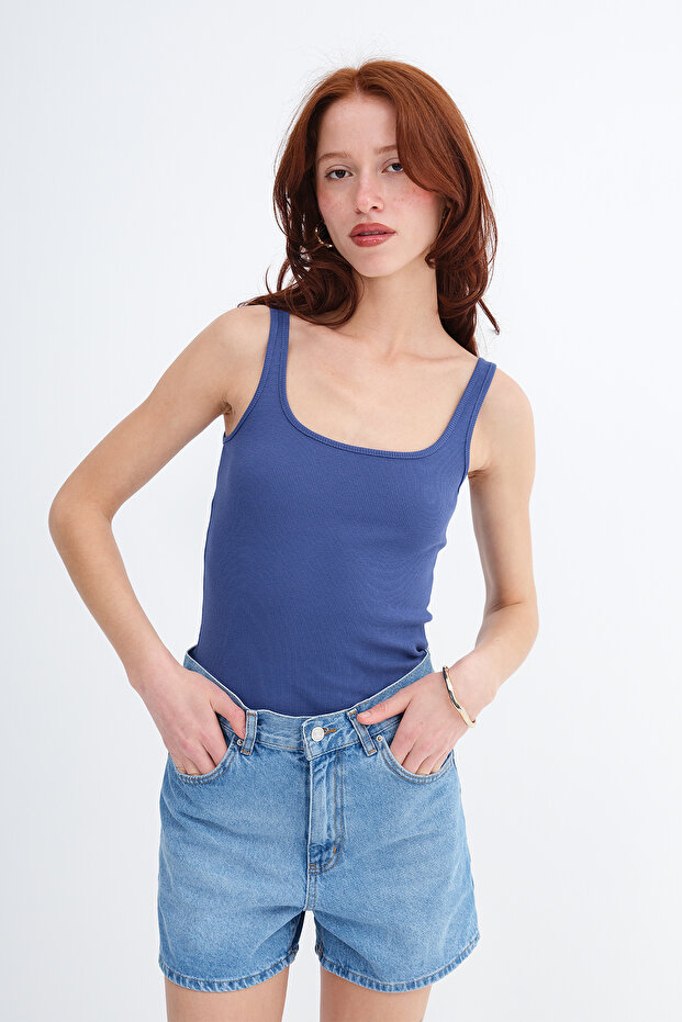 Kalın Askılı Basic Atlet A13404-J5 - 1