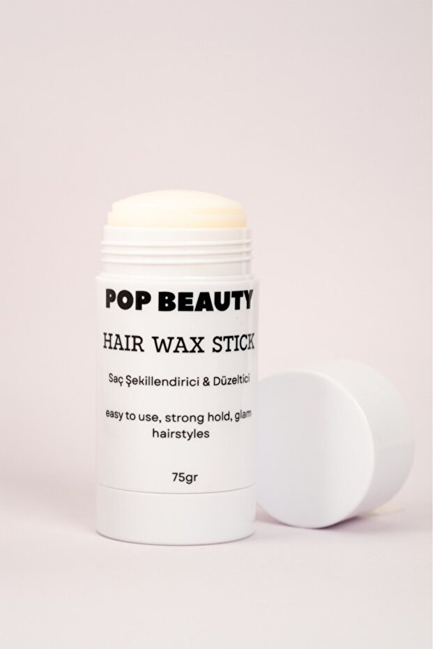Saç Şekillendirici Stick Wax, Hair Wax Stick, 75gr POPBeautywax - 5