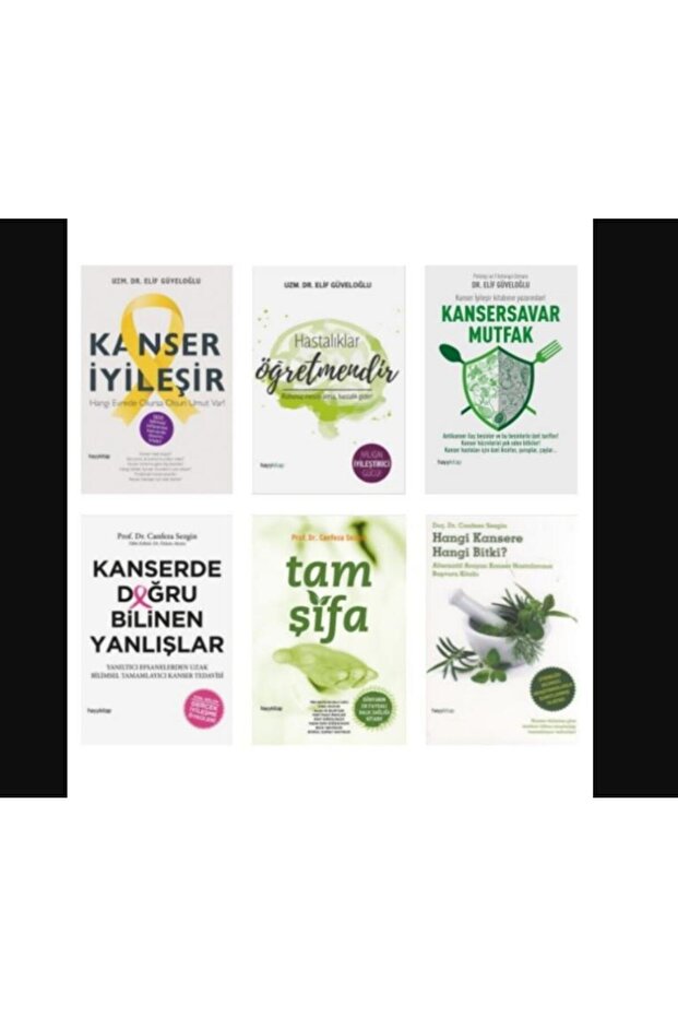 Canfeza Sezgin Elif Güveloğlu Kanser Iyileşir Seti 6 Kitap