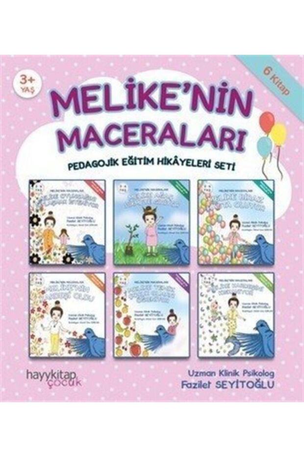 Melike'nin Maceraları 6'lı Pedagojik Eğitim Hikayeleri Seti