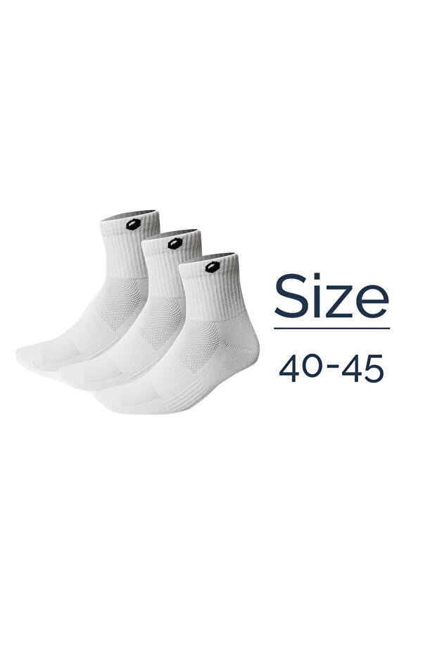 Everyday Performance Socks – Elite 3-Pack Optic White Edition - 7