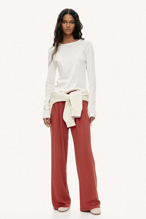 Wide pull-on trousers