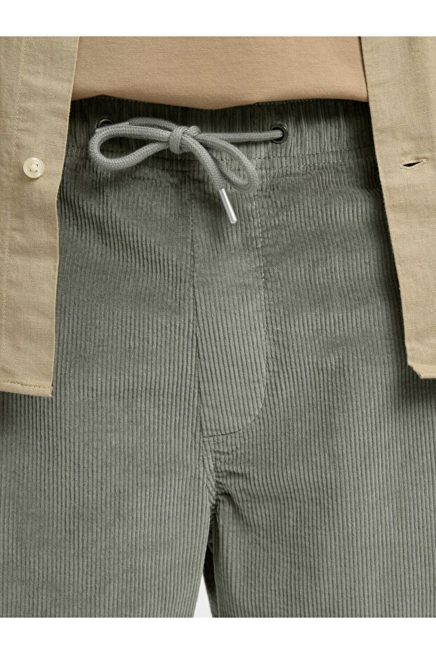 Shorts Regular Fit Cord - 5
