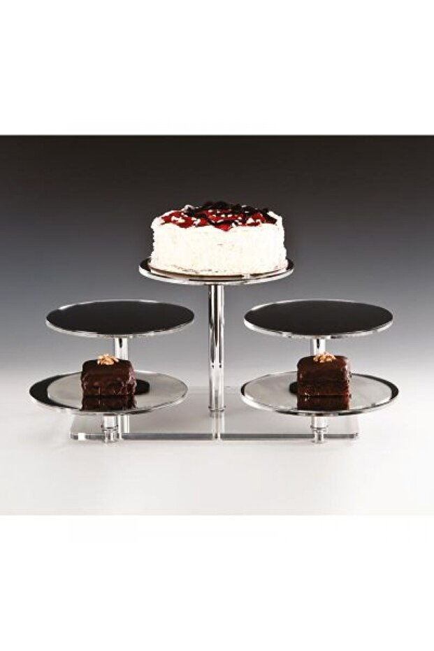 Five-Fold Mirrored Presentation Stand