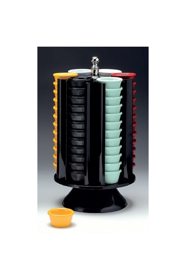 Sauce Bowl Stand with Rotating Base