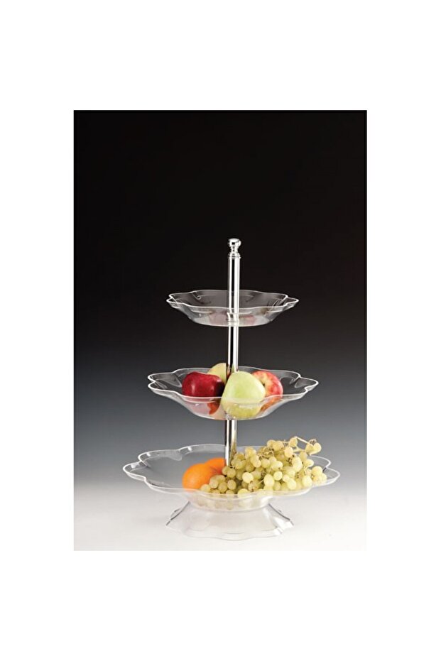 Three-Tier, Daisy Model Fruit Stand