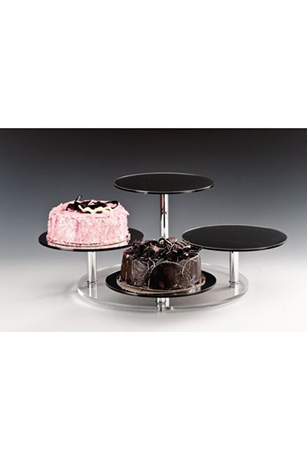 Quadruple Mirrored Presentation Stand - 1