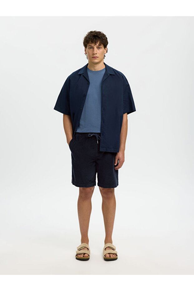 Shorts Regular Fit Cord - 4