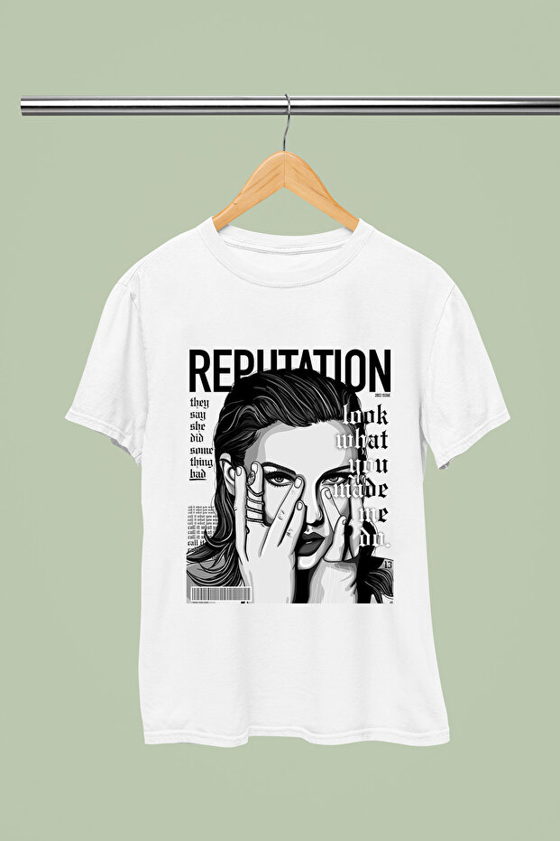 Taylor Swift Printed 100% Cotton Lu Regular Fit Tshirt