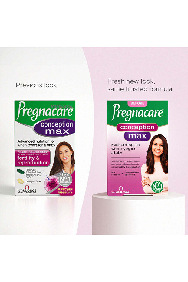 Pregnacare Conception Max 84 Tablets/capsules - 5