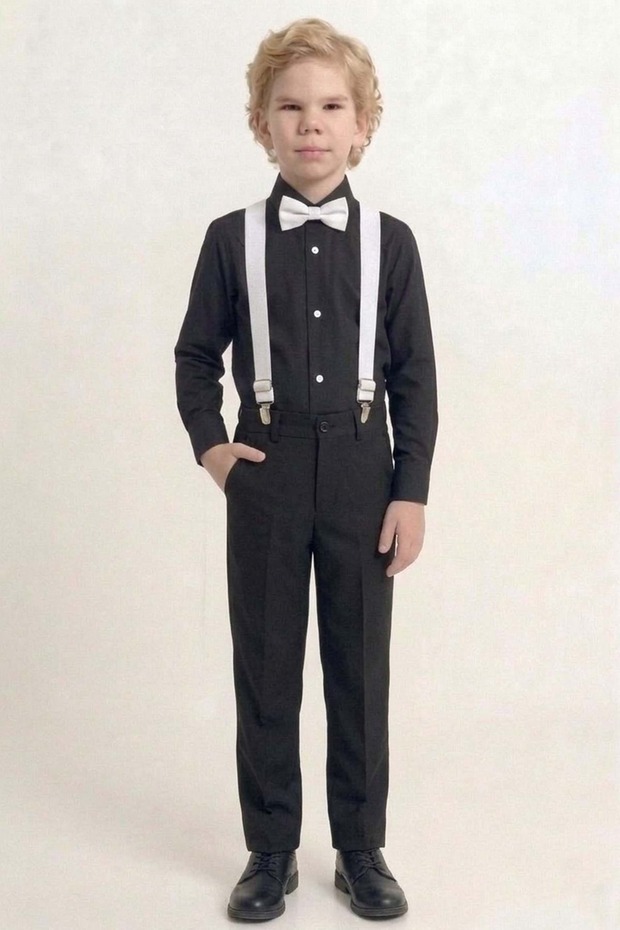 Boy's april 23rd celebration outfit set - ceremony ready