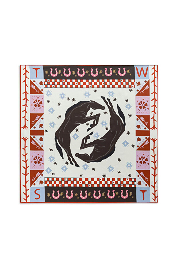 GÖRSEL BASKILI FULAR - 2