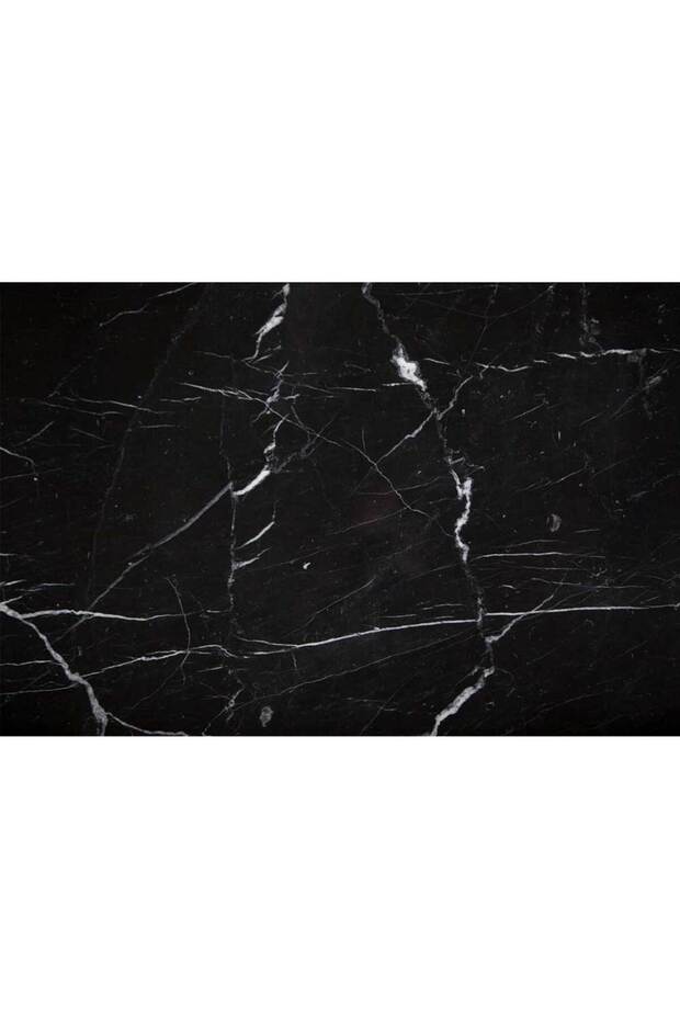 Aluminum Plastic Black Marble Pattern Sticker for Office Home Office Decor