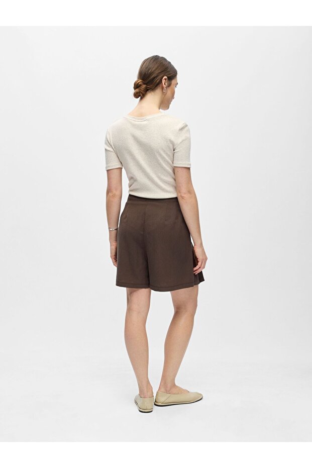 Shorts Bundfalten - 3