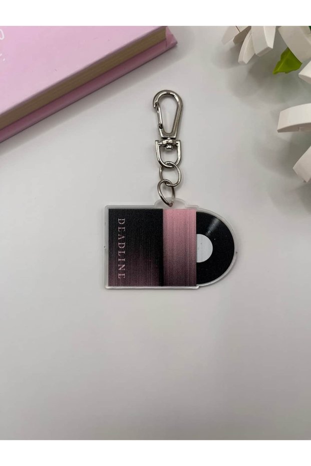 Blackpink Kpop Group Deadline Album Keychain / Bag Ornament