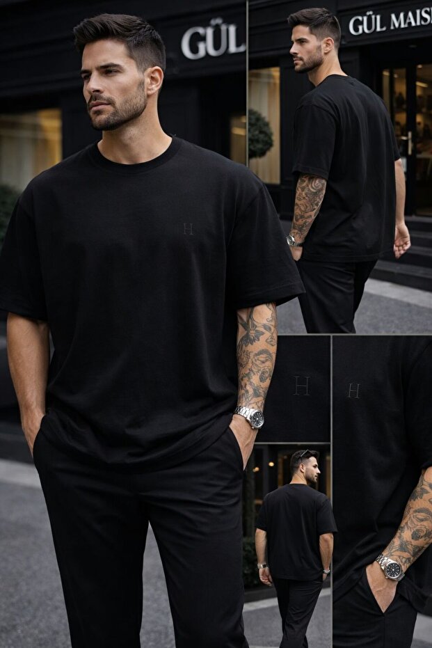 Tricou Basic Premium Supradimensionat - 4