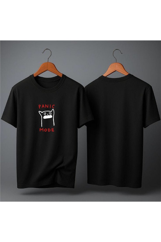 Panic Mode Printed T-Shirt - 1