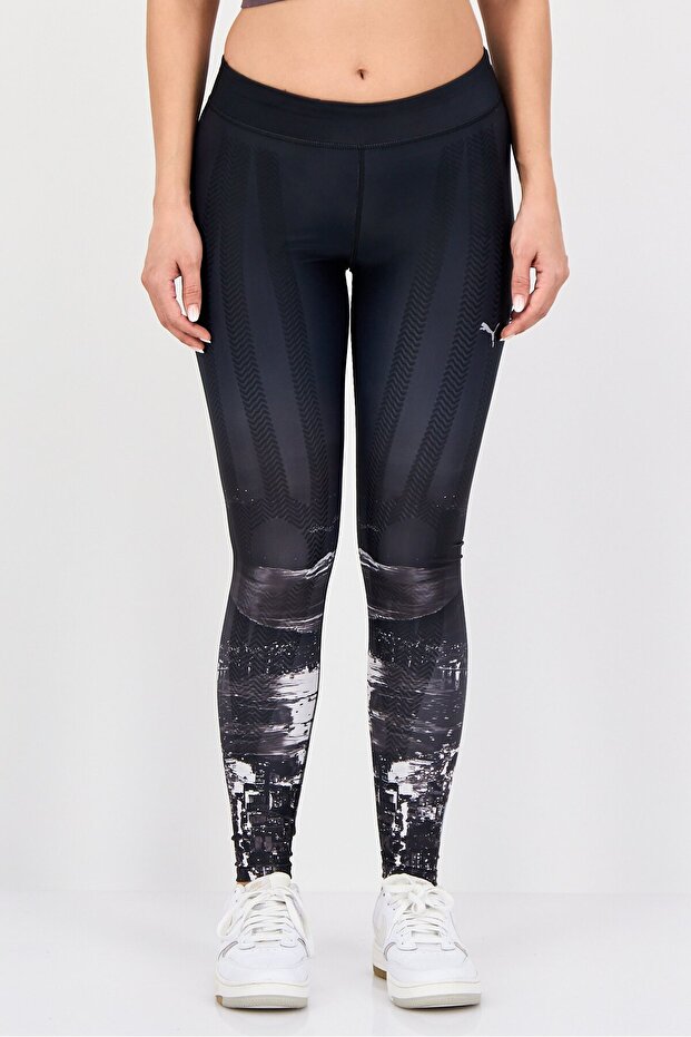 Women Sportswear Fit Training Tights, Black