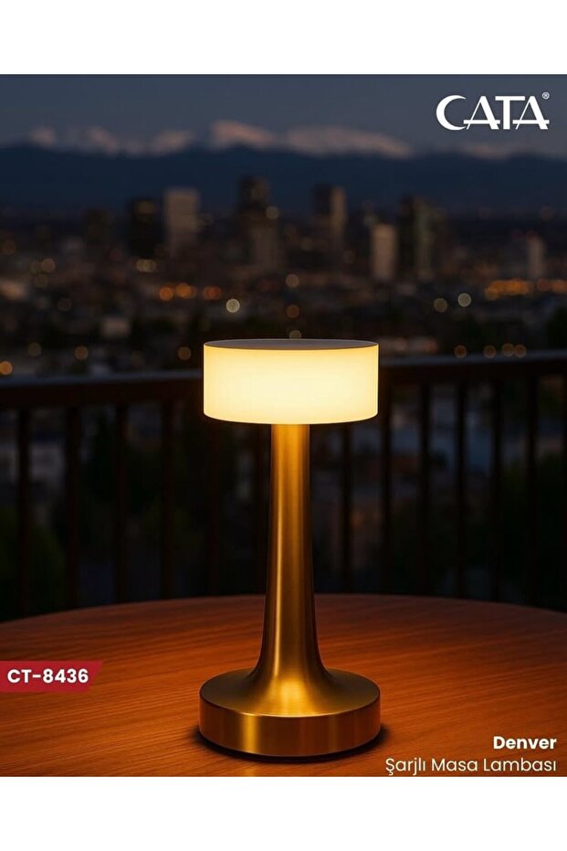 denver şarjlı masa lambası - 1