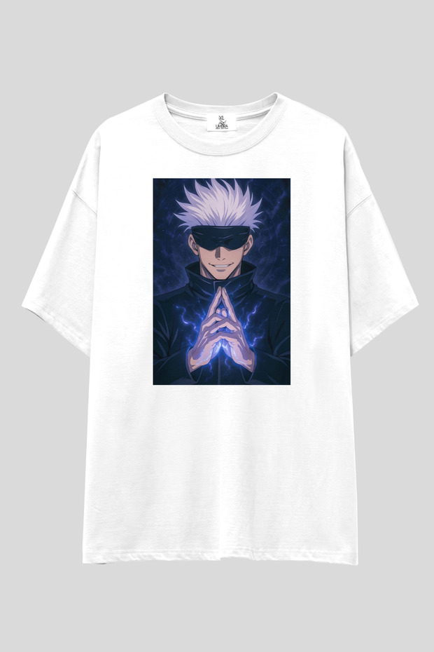 Jujutsu Kaisen T-Shirt | Unisex 100% Cotton Black & White Anime Printed Custom Design Tee