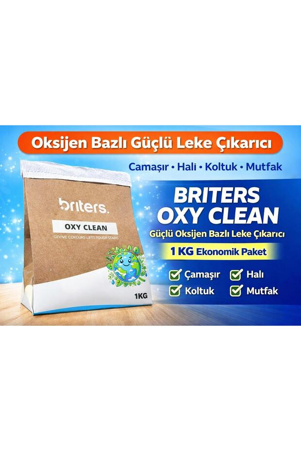VIEN POLO Oksijen Bazlı Leke Çıkarıcı Toz 1 KG | Halı Koltuk Çamaşır Temizleyici