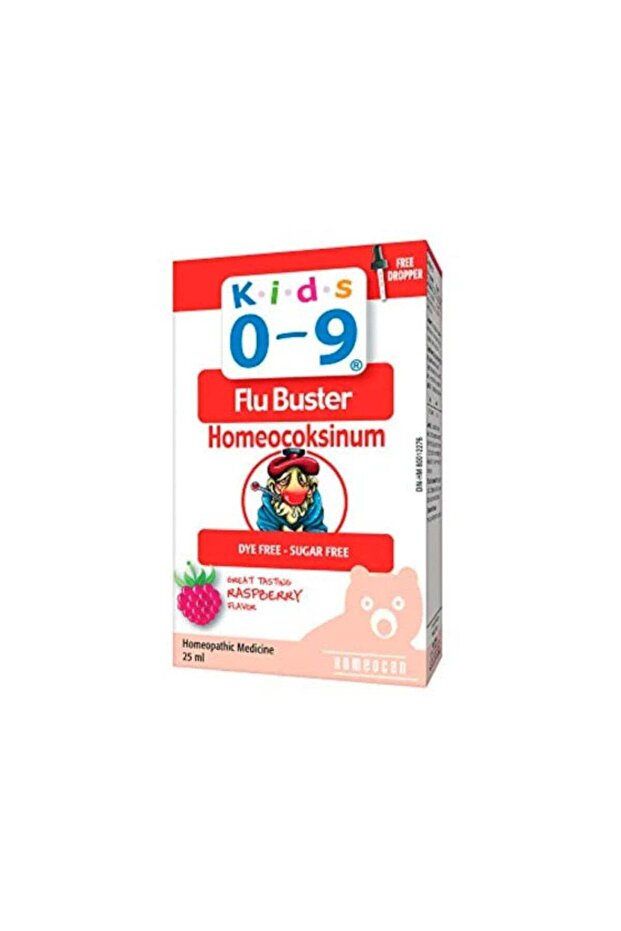 Kids 0-9 Flu Buster Oral Solution 25ml – Raspberry Flavor
