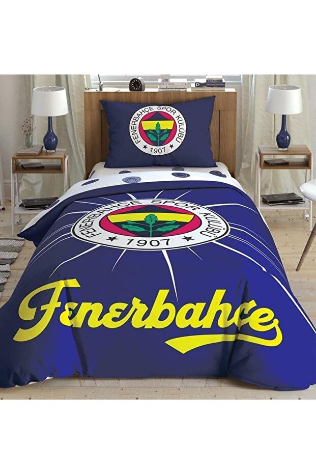 Original Licensed Fenerbahçe Club Single Duvet Cover Set