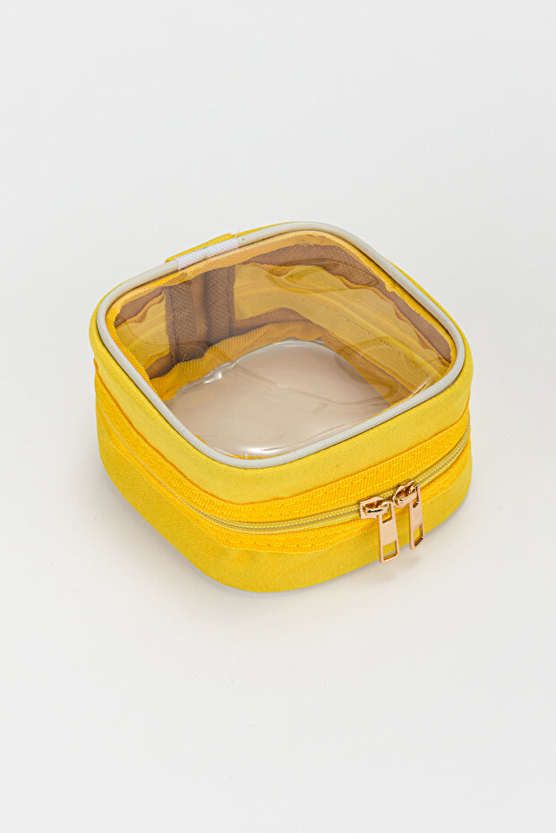 Mini Transparent Makeup Bag Cosmetic Organizer Travel Bag