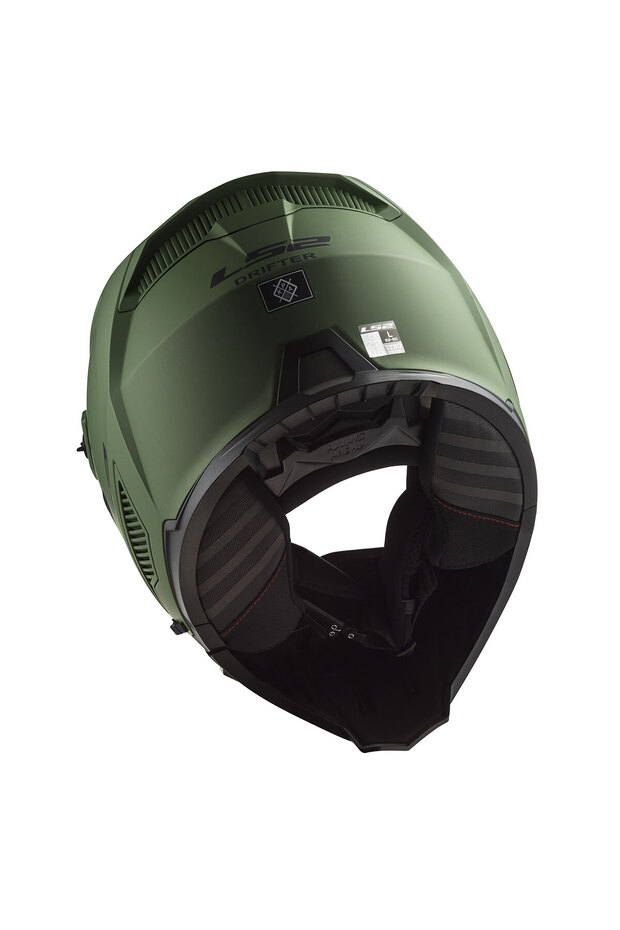 DRIFTER MAT YEŞİL KASK - 4