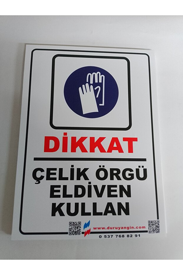 Çelik Örgü Eldiven Kullan