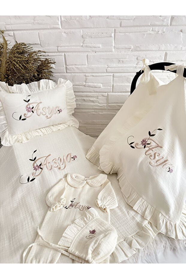 Muslin Baby Girl Set