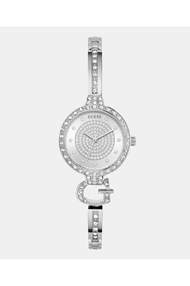 Ladies Silver Tone Analog Watch