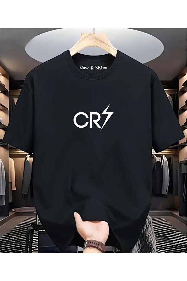 تيشيرت كريستيانو رونالدو Cr7 مطبوع صورة كبيرة الحجم