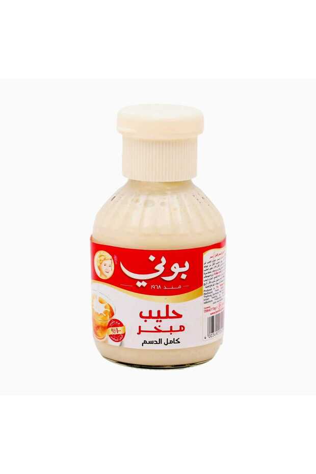 حليب بوني زجاج مبخر كامل الدسم، 170 مل