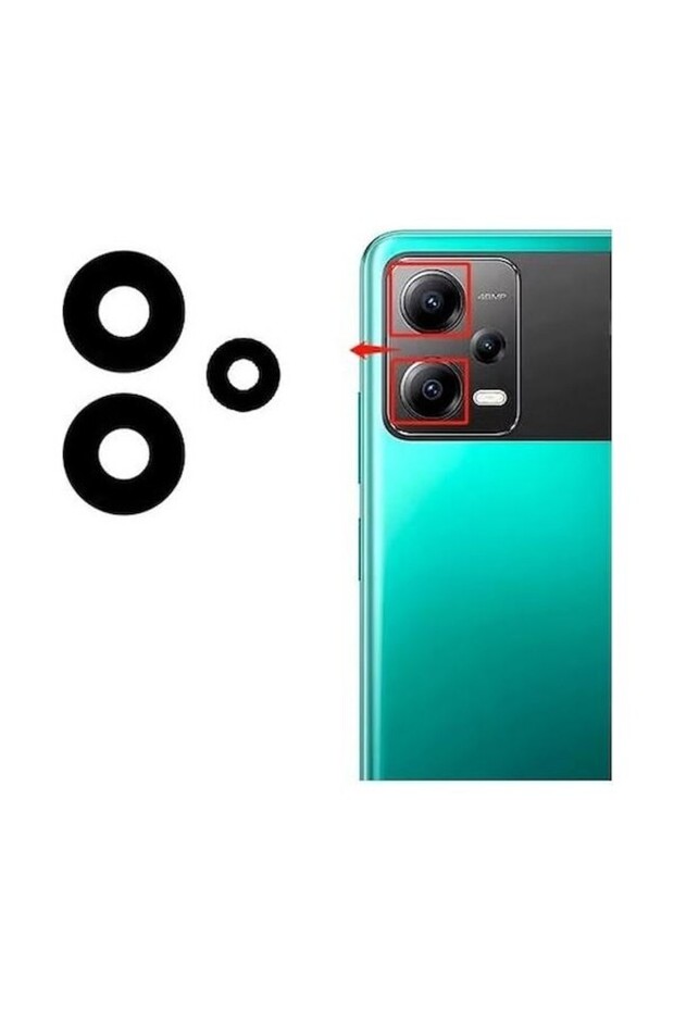 Camera Glass Imported Set Compatible with Poco X5 22111317Pg 22111317Pi