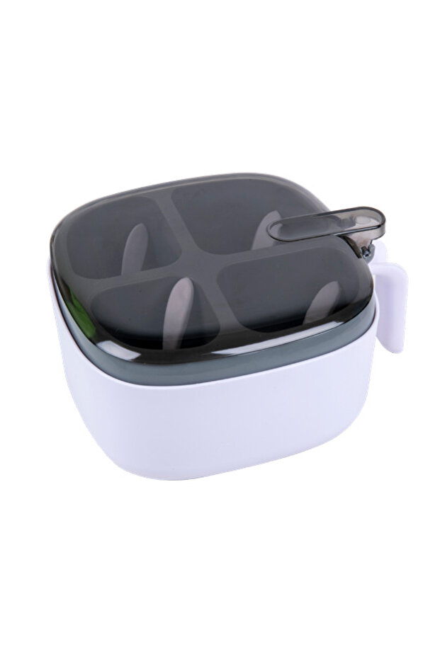 Polypropylene Masala Box with 4 Compartment