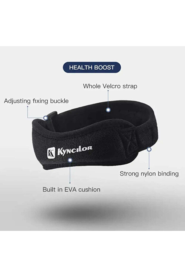 Adjustable Knee Support Strap with EVA Cushion - Enhanced Comfort