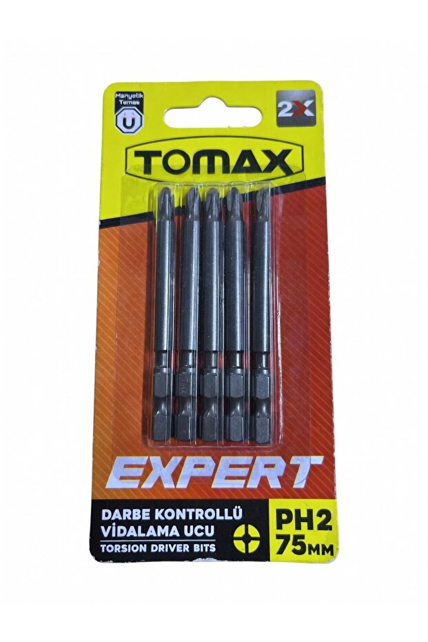 PH2*75 BITS UC EXPERT DARBE VİDALAMA-TOMAX