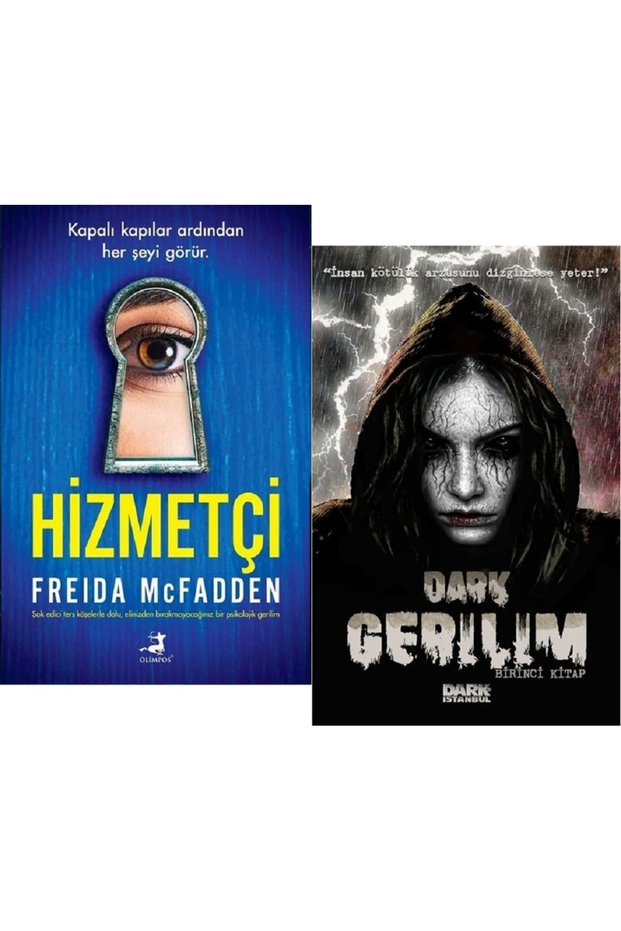 Hizmetçi + Dark Gerilim / 2 مجموعة كتب