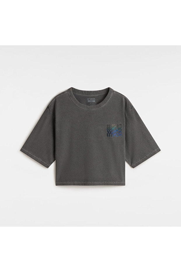Mte Wildthorn Reflective Boxy Short Women's Black T-Shirt