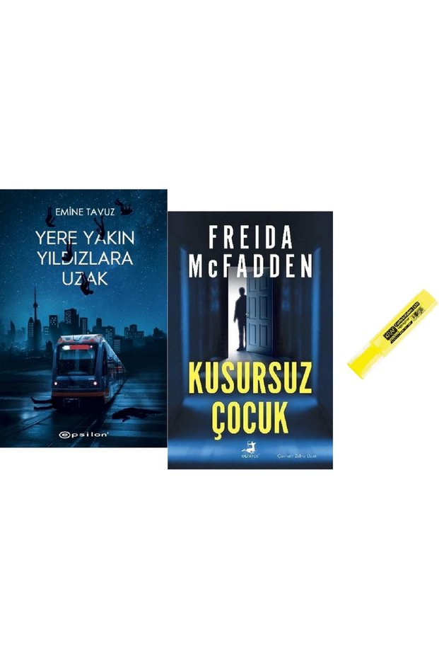 Yere Yakın Yıldızlara Uzak + Kusursuz Çocuk / 2 Book Set (KALEM HD)