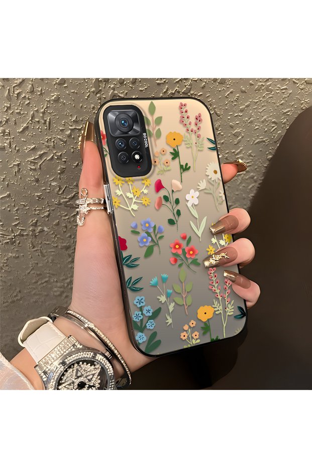 Redmi Note 11 Pro 4G/5G Compatible Stylish Floral Scratch Protection Phone Case