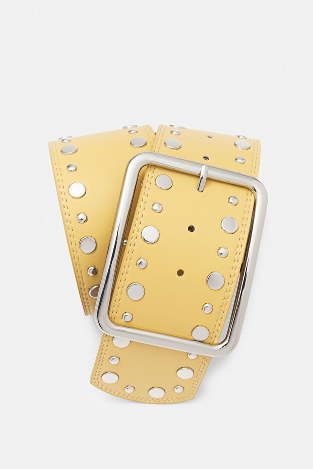 Zımbalı geniş kemer - 2