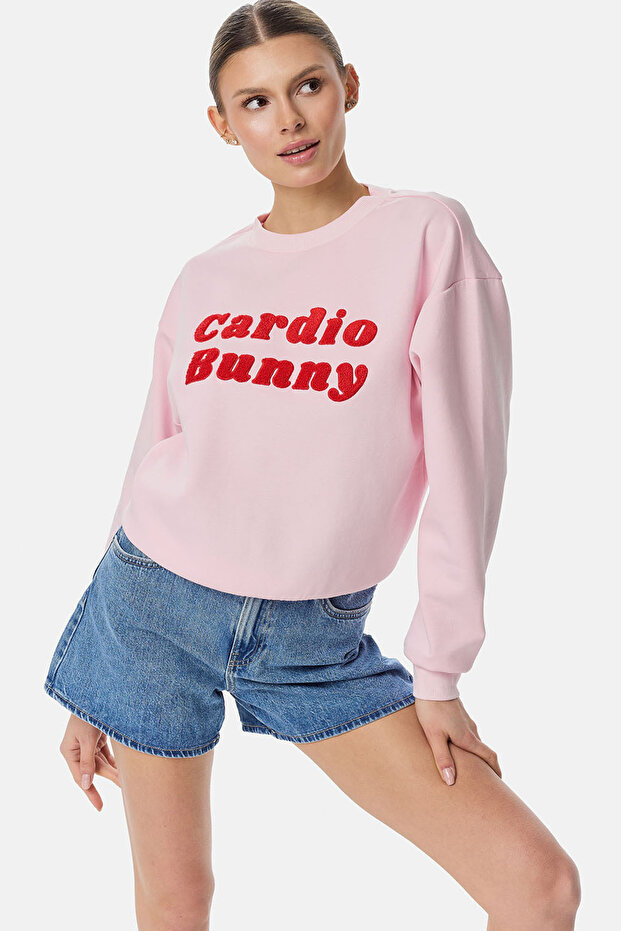 Retro Script Sweatshirt - 1