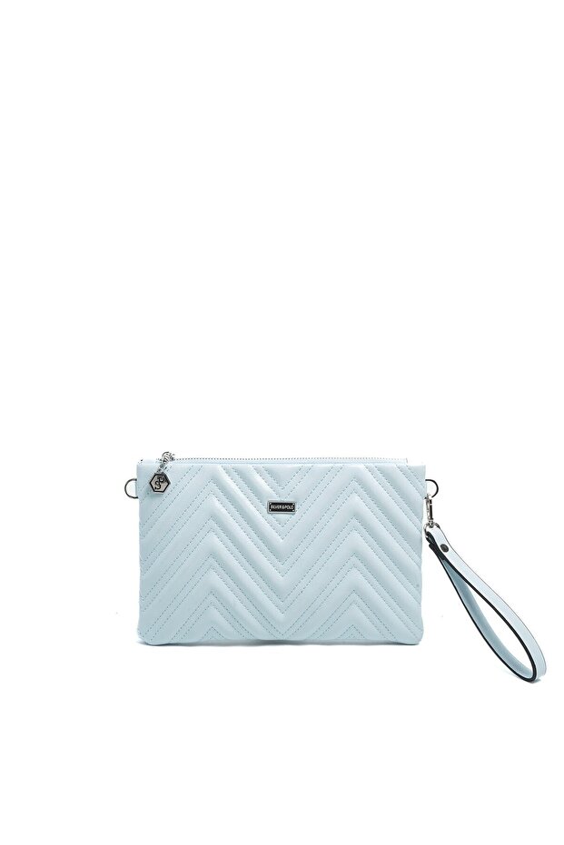 Silver & polo sp1250 women's portfolio & clutch crash blue-blue