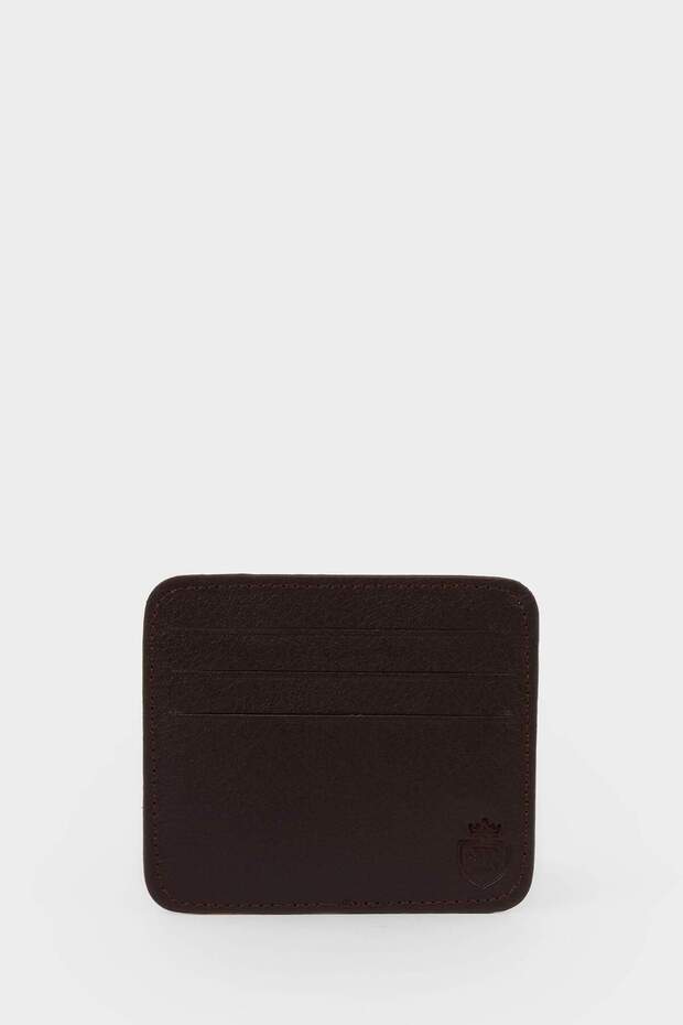 حامل بطاقات جلدي للرجال H7815AXNS