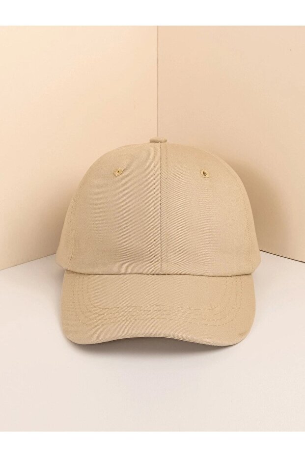 Unisex Basic Cap Ecru - 2
