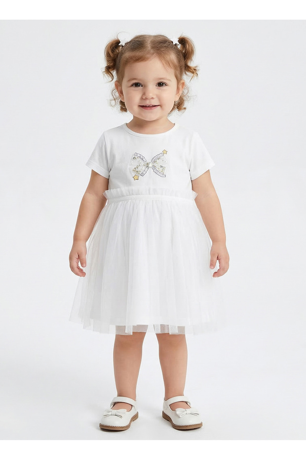 Girls Dress Short Sleeve, 36M